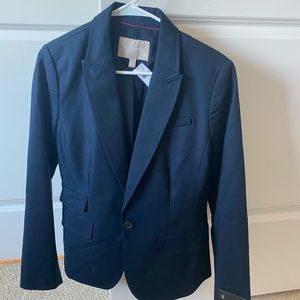 Navy blue banana republic blazer